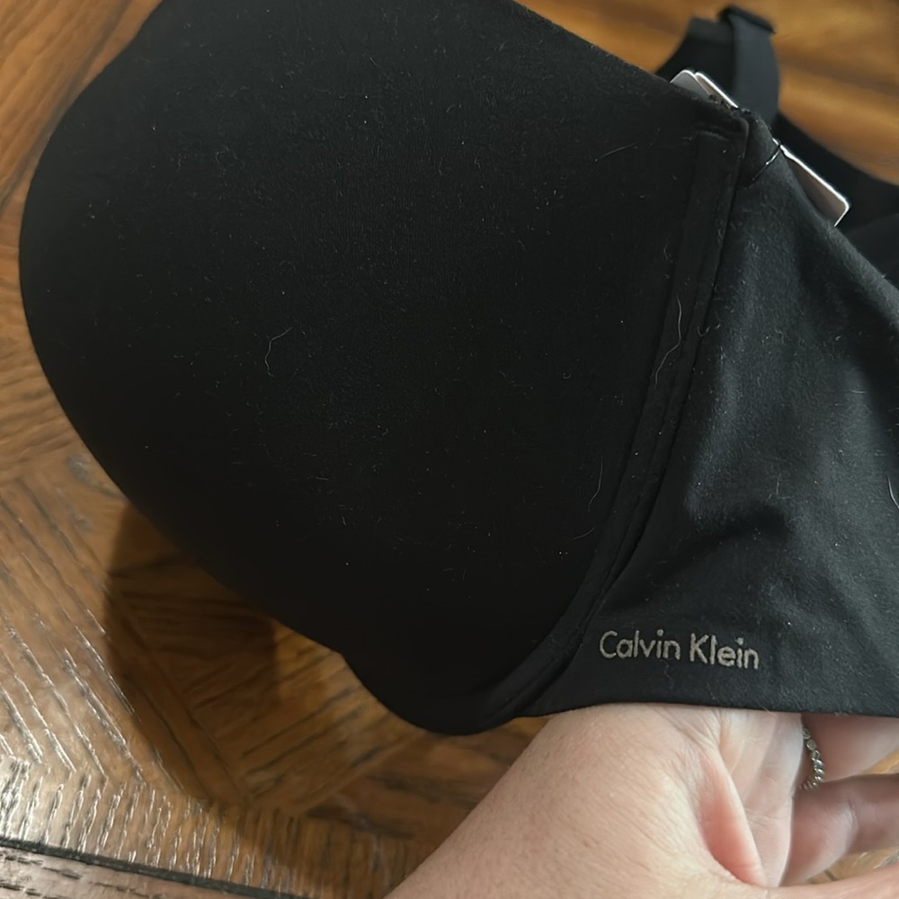 Calvin Klein Perfectly Fit Modern T-Shirt Bra Black Size 36DDD - Picture 6 of 6